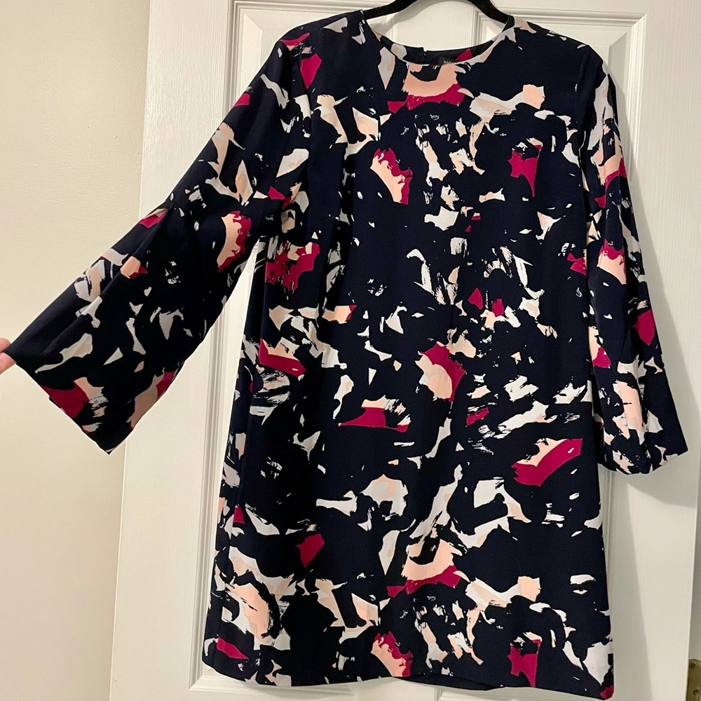 NWT Size Small Navy Banana Republic Shift Dress